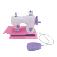 Children Sewing Toy Set, USB Rechargeable, Purple, 15.5x8cm