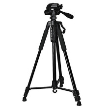 For 3366 Quality 17m Portable Phone Live Selfie Tripod Dv Slr Camera Stand Black
