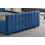 (Super King, With Ottoman Storage, Blue) Velvet Upholstered Panel Bedframe with Optional Ottoman Storage 3