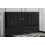 (Super King, With Ottoman Storage, Black) Velvet Upholstered Panel Bedframe with Optional Ottoman Storage 4