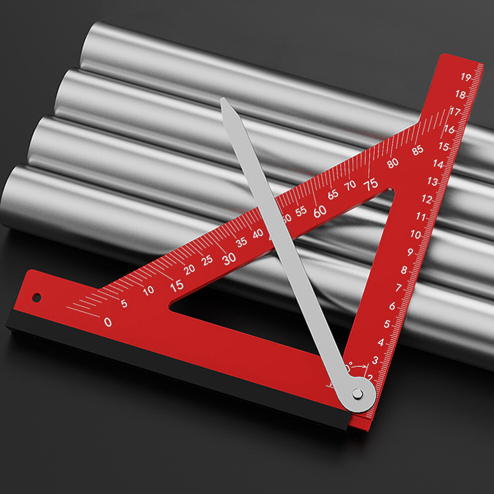 Aluminum Alloy Carpenter Square 90 Rafter Square For Woodworking Projects 9321346403807