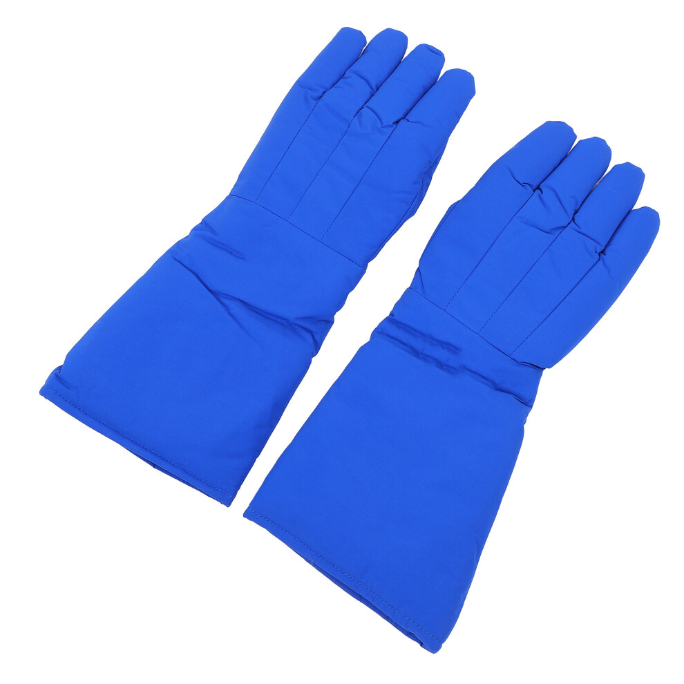 2 Pcs Ln2 Gloves 48Cm 4-Layer Low Temp Resistant Anti-Freeze Protective Gear 6911346403810