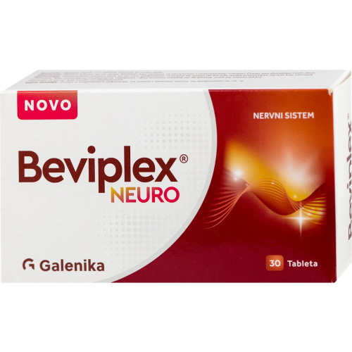 Galenika Beviplex NEURO Tablets, 30 pcs Dietary Supplement