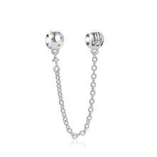 (A1060) 64 Style 925 Silvering Safety Chain Mom Amour Clover Sea Dangle Charms Beads Fit Original Pan Brand 1:1 Logo Bracelet DIY Woman Jewelry