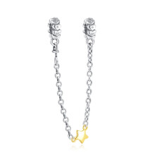 (A720) 64 Style 925 Silvering Safety Chain Mom Amour Clover Sea Dangle Charms Beads Fit Original Pan Brand 1:1 Logo Bracelet DIY Woman Jewelry