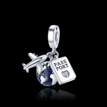(SMC811) NEW Original 925 Sterling Silver Family Tree Heart Animal Mother Wings Heart Beads Charms for DIY Bracelet Women Jewelry Gift