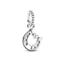 (A134) 925 Silver Pendant Fit Original Brand 1:1 for Women Cherry Beads Chameleon Parrot Pink Turtle Compatible with Bracelet Handmade Jewelry Summer Novelty