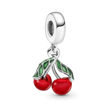 (P39) New 925 Sterling Silver Apple Hot Air Balloon Women Heart Pendant Charm Fit Original Brand 1:1 Logo Bracelet Women Jewelry Gift DIY