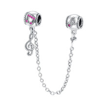 (B1930) 64 Style 925 Silvering Safety Chain Mom Amour Clover Sea Dangle Charms Beads Fit Original Pan Brand 1:1 Logo Bracelet DIY Woman Jewelry
