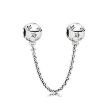 (A680) 64 Style 925 Silvering Safety Chain Mom Amour Clover Sea Dangle Charms Beads Fit Original Pan Brand 1:1 Logo Bracelet DIY Woman Jewelry