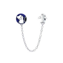 (B1560) 64 Style 925 Silvering Safety Chain Mom Amour Clover Sea Dangle Charms Beads Fit Original Pan Brand 1:1 Logo Bracelet DIY Woman Jewelry