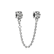(A940) 64 Style 925 Silvering Safety Chain Mom Amour Clover Sea Dangle Charms Beads Fit Original Pan Brand 1:1 Logo Bracelet DIY Woman Jewelry