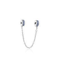 (B1377) 64 Style 925 Silvering Safety Chain Mom Amour Clover Sea Dangle Charms Beads Fit Original Pan Brand 1:1 Logo Bracelet DIY Woman Jewelry