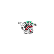 (SS0354) Christmas Tree Reindeer Gingerbread Man Charm Beads Fit Original 925 Sterling Silver Pendant Bracelet DIY Jewelry Christmas Gift