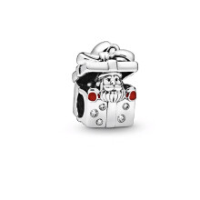 (SS0484) Christmas Tree Reindeer Gingerbread Man Charm Beads Fit Original 925 Sterling Silver Pendant Bracelet DIY Jewelry Christmas Gift