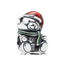 (SS1667) Christmas Tree Reindeer Gingerbread Man Charm Beads Fit Original 925 Sterling Silver Pendant Bracelet DIY Jewelry Christmas Gift
