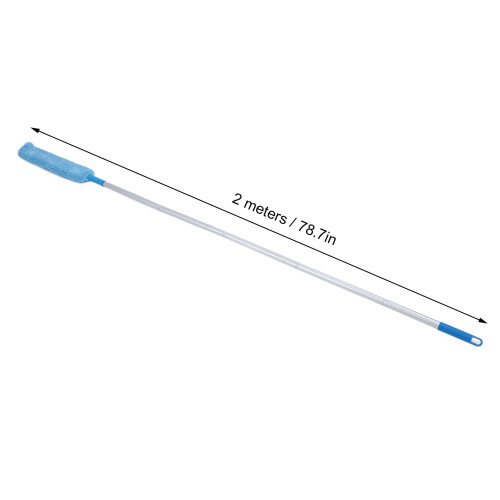 Extendable Dust Brush with Bendable Head, Coral Fleece, 512g 1