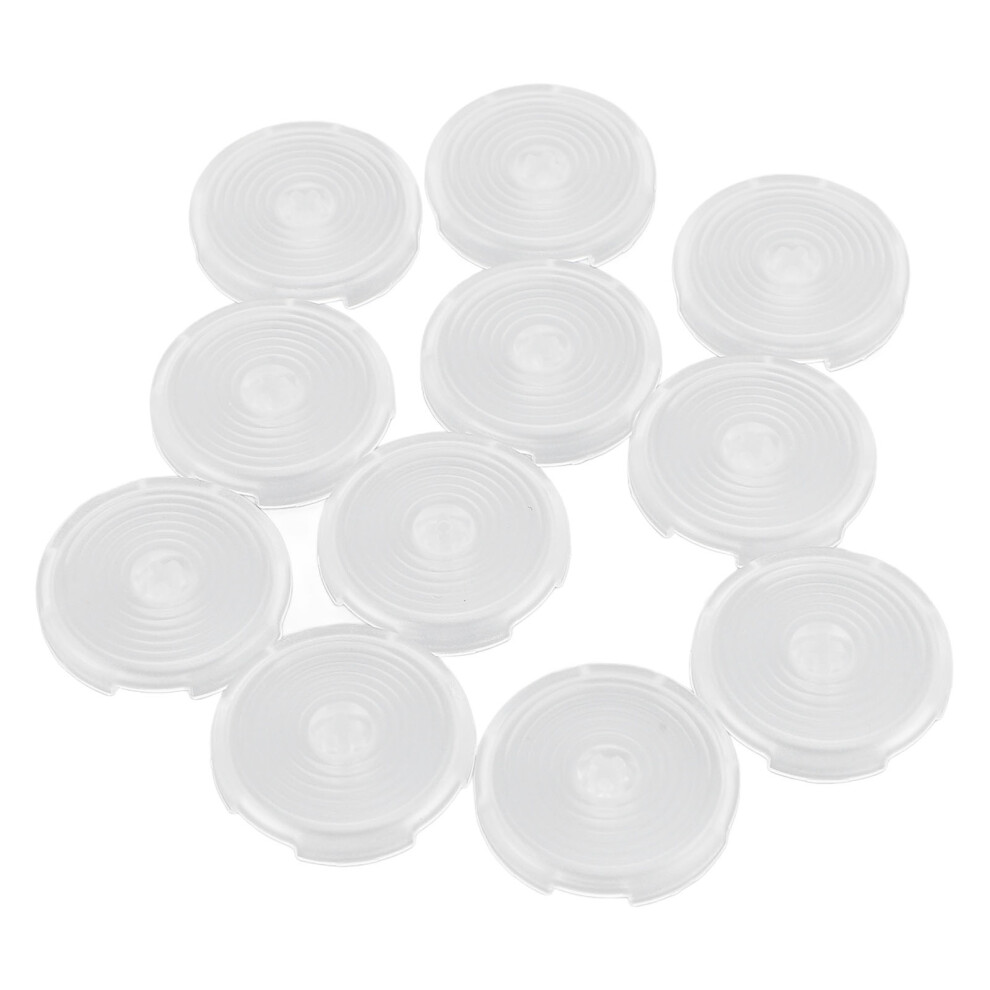 18Pcs 25.3Mm Transparent Abs Joystick Caps For Gaming & Keyboard Covers 9371346407725