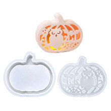 DIY Halloween Silicone Molds Craft Set With Carveds Pumpkins-B
