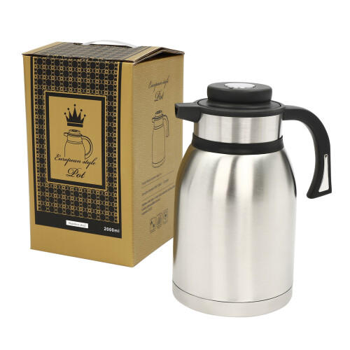 Stainless Steel Thermal Insulation Coffee Pot 2