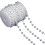 Plastic Bead Chain For Necklace Bracelet-Facesection bal10AB 1