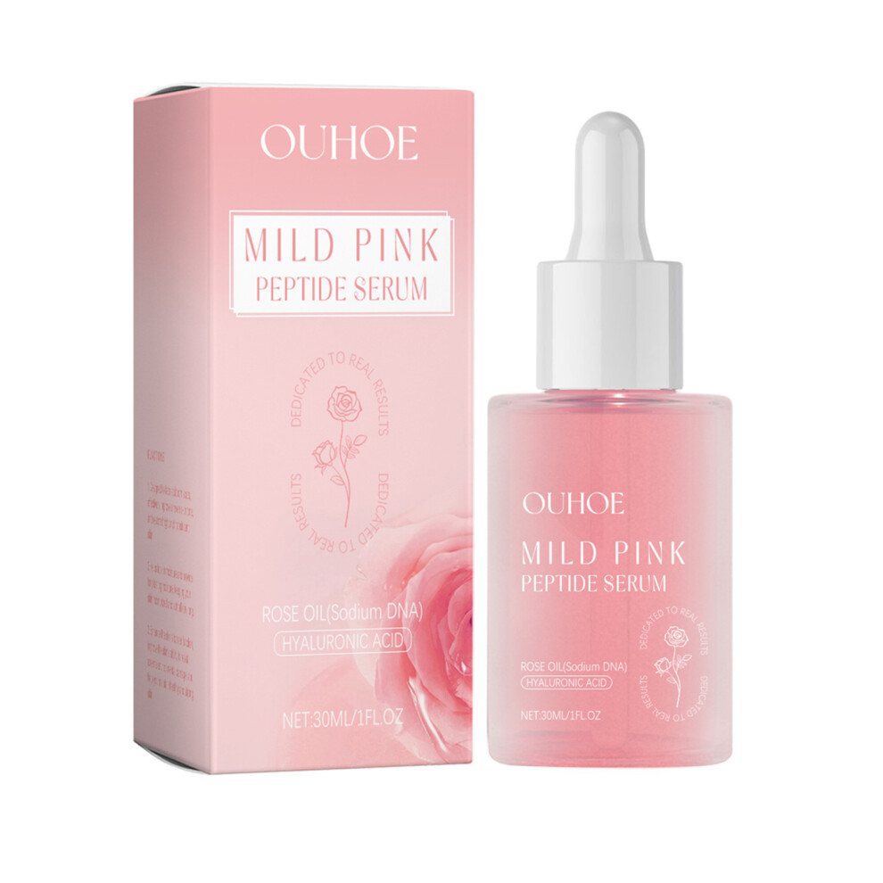 Rose Facial Serum Peptide Moisturizer 30ml, Brightening & Nourishing