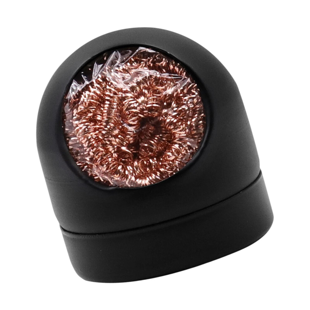 Soldering Tip Cleaner Wire-Type Copper Soldering Iron Tip Cleaning Holder For Black Solder Tips And Maintenance 6447073431722