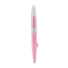 Embroidery Felting Tool Set - Pink Wool Felting Pen with 3 Fine Needles for DIY Craft Projects and Fiber Art