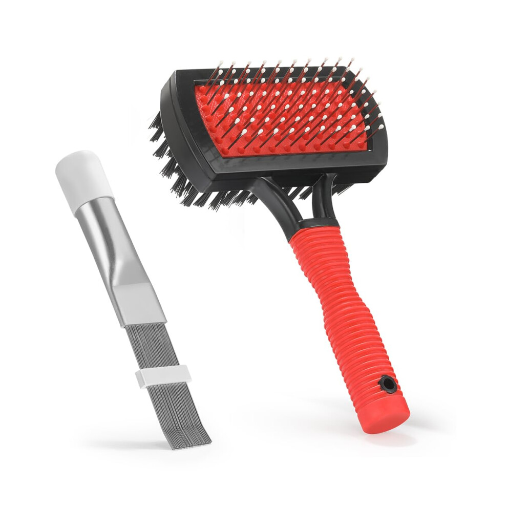 Air Conditioner Evaporator Coil Cleaning Brush With Fin Comb And Dual-Sided Coil Cleaner For Hvac Maintenance 6447073431845