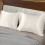 (Pack of 2, Ivory) Satin Silk Pillowcase - Smooth Soft Luxury Pillow Protector 3
