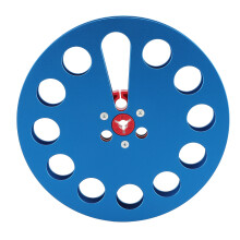 7-Zoll-Aluminiumlegierungs-Leerbandrolle 17,8 cm Universale offene Rolle Blau