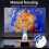 Adjustable 1080P HD Projector with 150in Screen and Wireless Compatibility 4