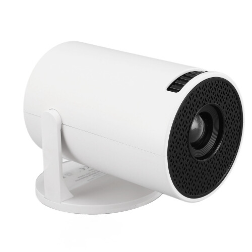Adjustable 1080P HD Projector with 150in Screen and Wireless Compatibility