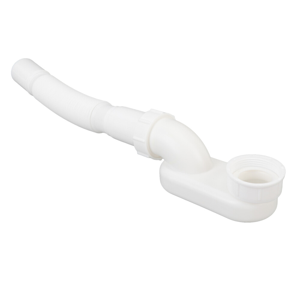 1.5" Pvc Odor Prevention Drain Pipe - Perfect For Sinks & Showers 4631346412699
