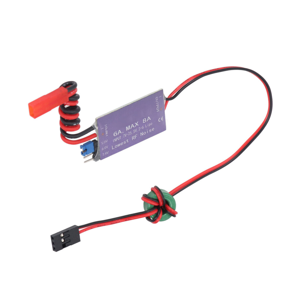 High-Performance Ubec Power Regulator For Rc Helicopters 7-25.5V 6A 5V/6V/7.4V 4931346412560
