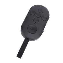 Wireless Bluetooth Remote for Android, 150mAh, 10-15m Range, Black