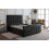 (Single, Black) Cuba Velvet Bedframe with Memory Mattress & Optional Ottoman Storage 4
