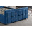 (Single, Blue) Cuba Velvet Bedframe with Memory Mattress & Optional Ottoman Storage 6