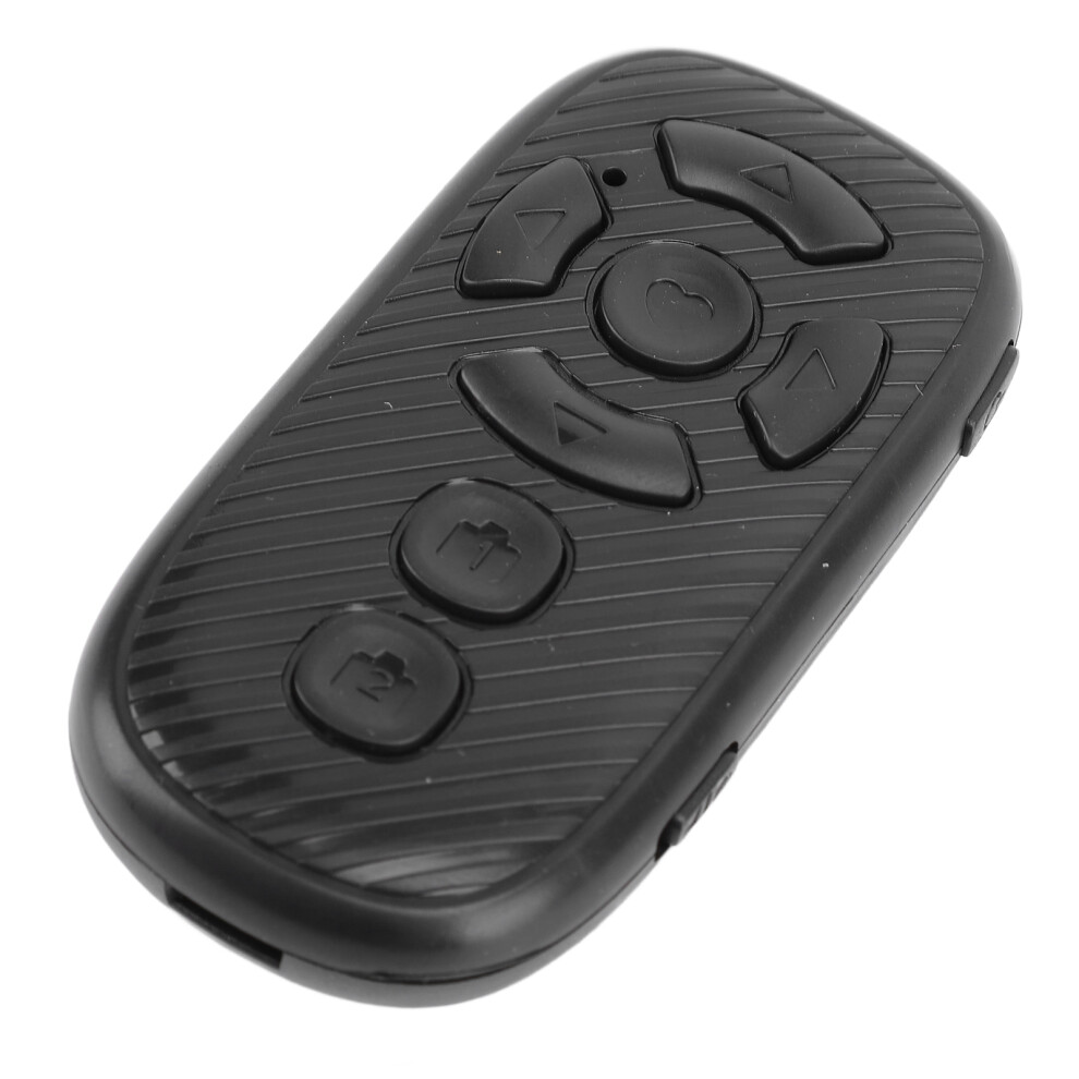 All-In-One Bluetooth Remote: Page Turning & Photo/Video Control Black 7891346413592