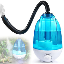 Reptile Humidifier Fogger 4L with Adjustable Mist Control and Flexible Hose for Lizards, Snakes, Turtles, and Frogs