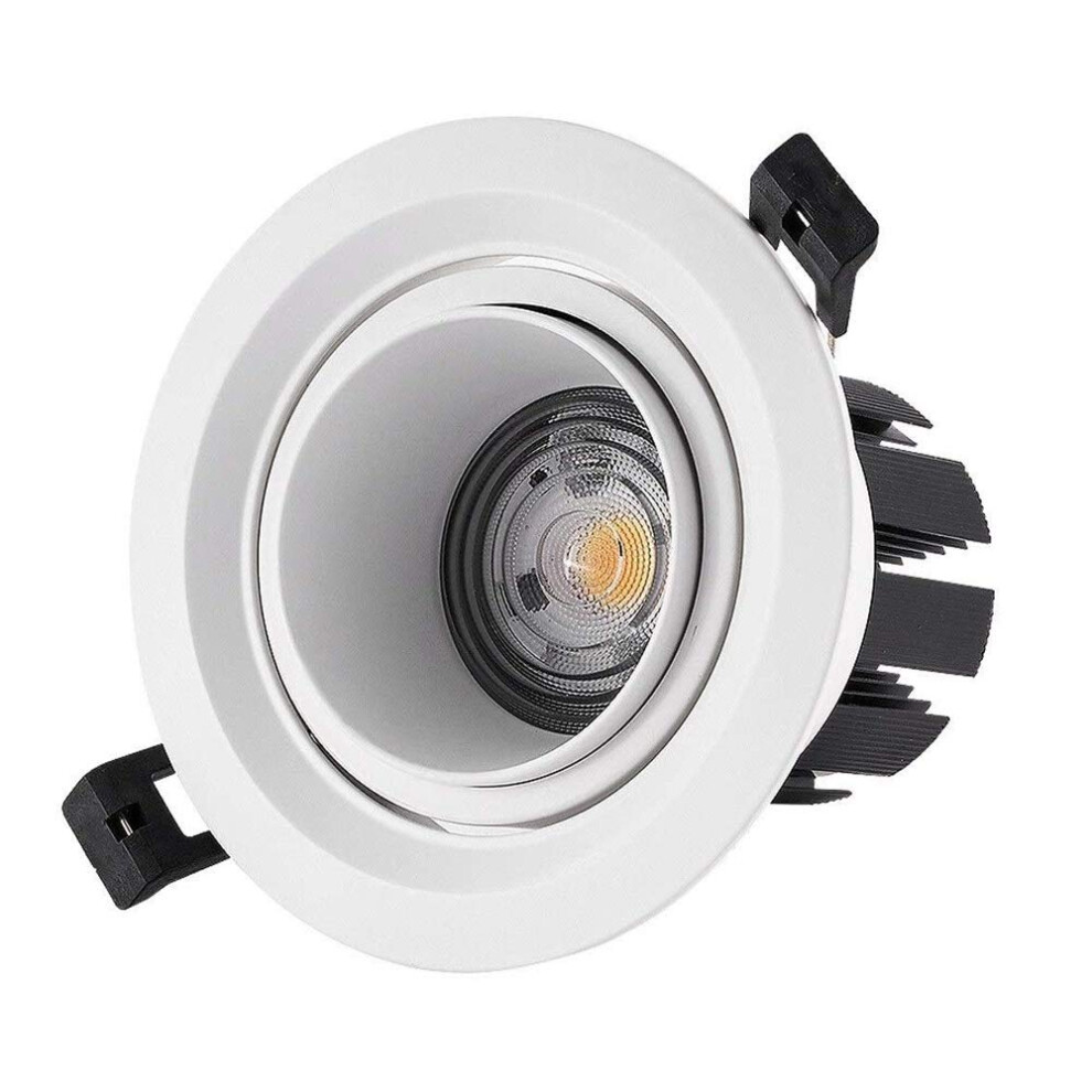 Spotlight Lamp Ceiling Lamp 7W LED Recessed Downlight Cool White Light for Living Room Bedroom Kitchen Office Corridor-image-OPC-PKBR86N-NEW