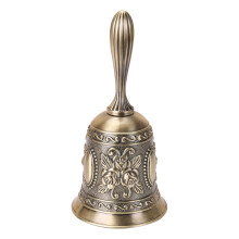 Vintage Manual Swing Bell Meditation Hand- Copper