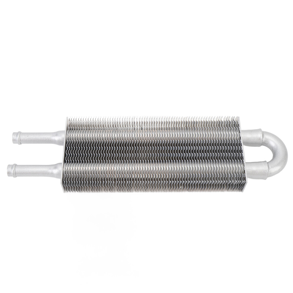 Aluminium Alloy 2 Row Engine Oil Cooler 233Mm Universal Kit Silver 8401346415244
