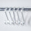 10pcs Space Aluminum S Shape Hooks Kitchen Railing-Large Gold 6