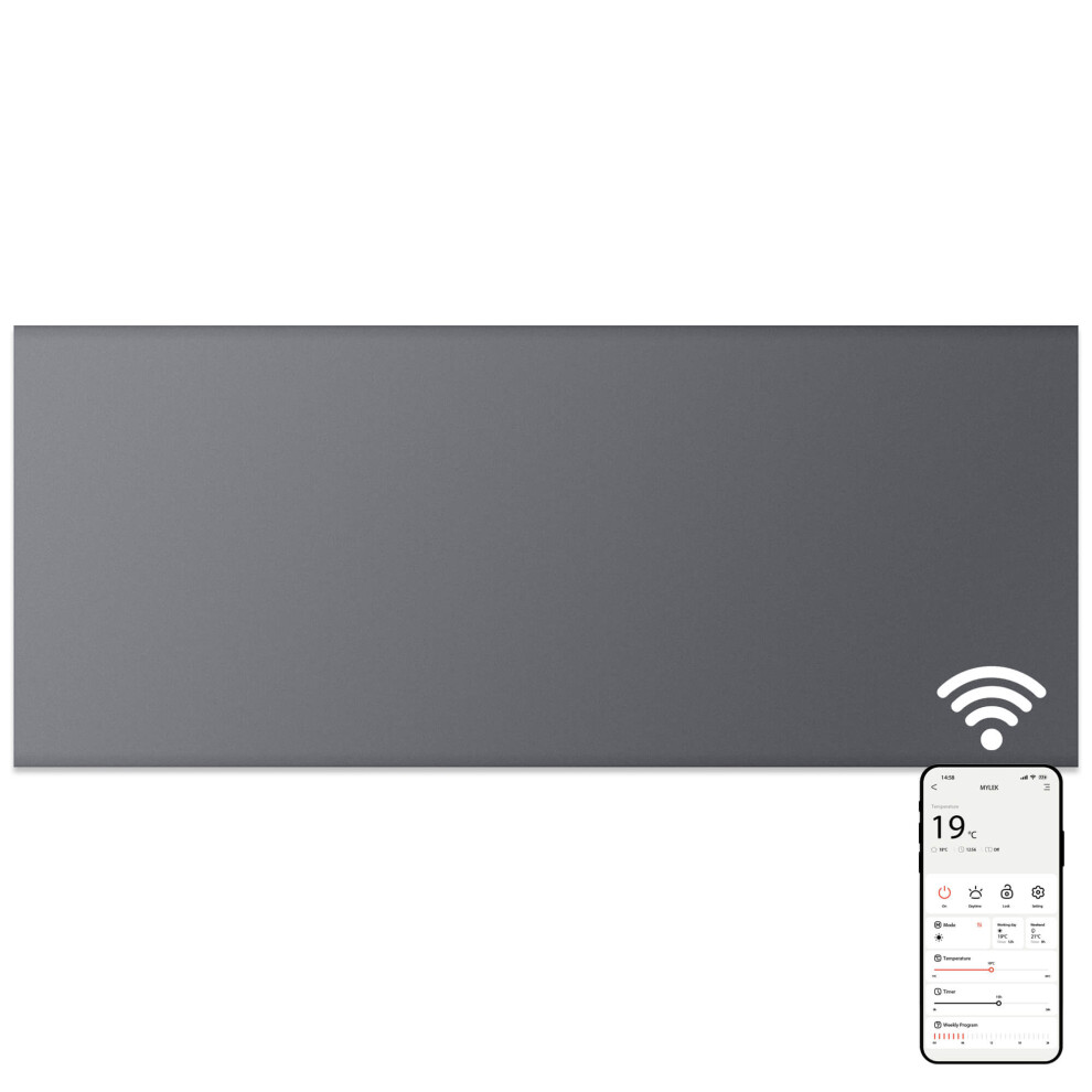 Mylek (2 Kw) Wifi Wifi Slimline Electric Panel Heater
