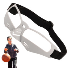 Basketball Exercise Glasses - Dribble Glasses for Training and Competition, White Protective Gear for Teens and Adults
