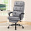 ELFORDSON ELFORDSON Office Chair Executive Computer Fabric Work Seat Gaming Grey 1