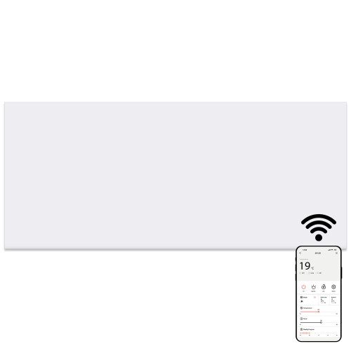 MYLEK (2000w) MYLEK Ultra Slim WiFi Enabled Smart Heater White