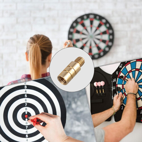 Dart Flights Weights 2g Brass Auxiliary Tool for Dartboard 2BA Rods, Durable Replacement Handle Accessories 2