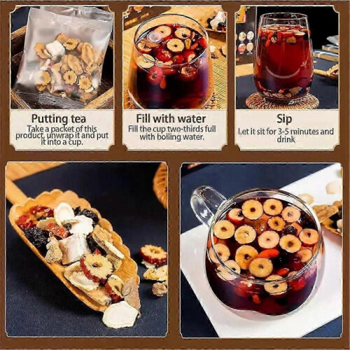 Ginseng Tea Wolfberry Tea Mulberry Maca Tea Men's Tea 1